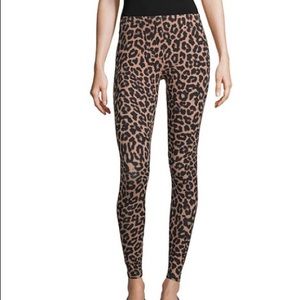 Cheetah Print Knit Full Length Leggings